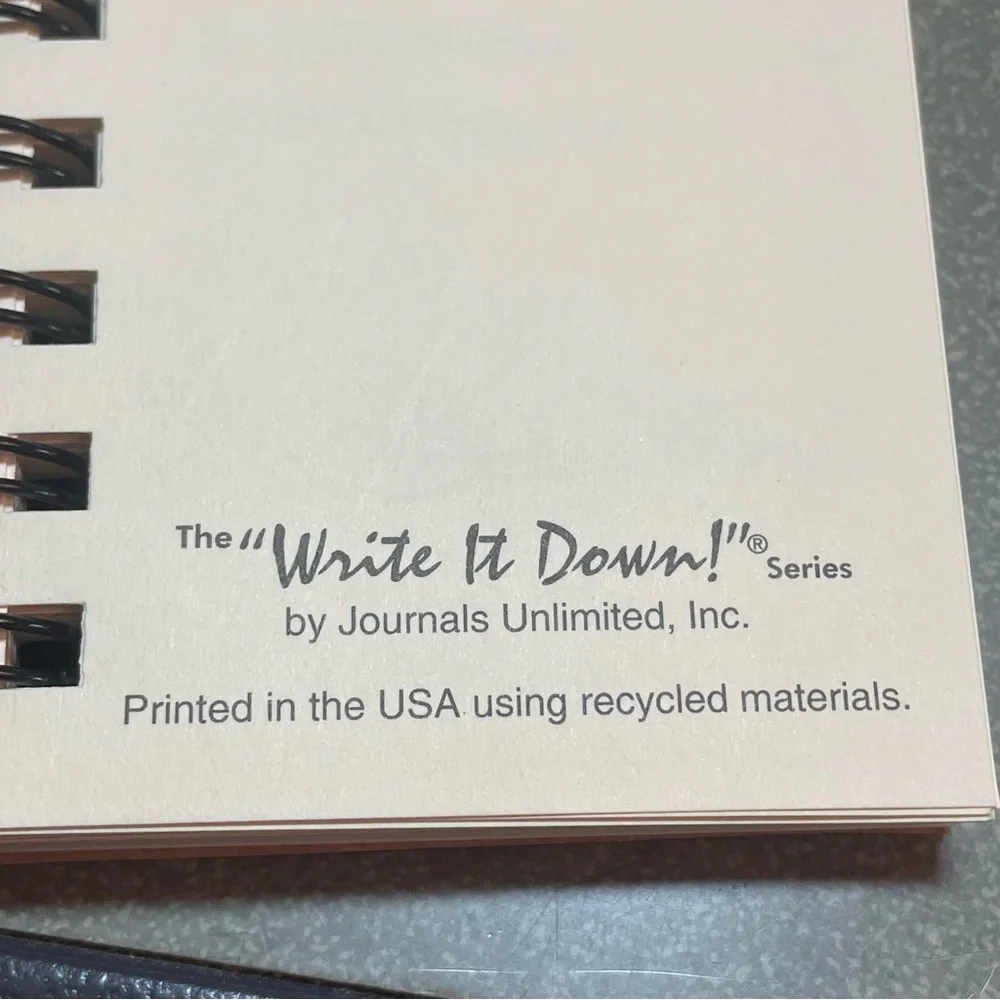 Mini Size Spiral Journal Notebook Out Of Mouth Of Babes Write It Down Series